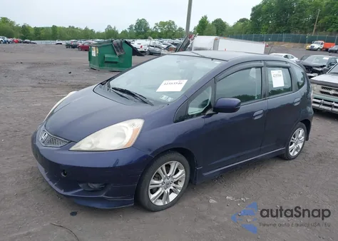 2009 Honda Fit Sport z USA, uszkodzony, nr VIN JHMGE87679S043551
